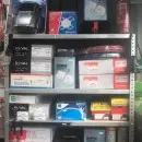 Welding Equipment on shelves